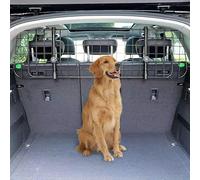 HIPATU Car Dog Guard Mesh for Car Boot for Landrover Defender 110 2019+, Black Heavy Duty Pet Barrier Mesh Dog Barrier Grill for Car Headrest Travel Barrier, Car Accessories