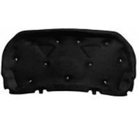 HIPATU Car Hood Engine Sound Insulation Cotton Pad for Range Rover Vogue MK4 (L405) 2013-2017, Black Car Front Hood Engine Soundproof Cover Heat Insulation Foam Mat, Car Accessories