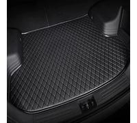 HIPATU Car Leather Boot Liner Mat for KIA NIRO 2017-2022 2023 2024, Waterproof Anti-Slip Cargo Tray Liners Anti-Scratch Carpets Interior Accessories,A-Black