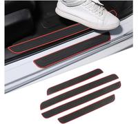 HIPATU Car Sill Protectors Sticker for Mercedes Benz GLE 350d 400 400d 450 500 580, Front Rear Sill Guard Carbon Fiber Door Side Step Pedal Protector