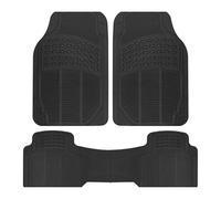HIPATU Rubber Tailored Car Floor Mats for Audi A4 A4 Allroad A4 Avant A4 Cabriolet, All Weather Heavy-Duty Anti-Slip Car Floor Mat Set, Car Interior Floor Protection Mats,Rear connected