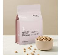 Hipaws Complete Natural Rabbit Recipe Freeze-Dried Cat Food Treats Toppers 280g, Hypoallergenic No Grain Fresh Rabbit; Freeze Dr