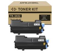 HIPEIINK TK-3432 Toner Cartridge TK3432 Black 2 Pack Compatible for Kyocera TK3432 1T0C0W0US0 Toner for ECOSYS PA5500x MA5500ifx Laser Printer