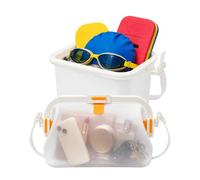Hiphiprun Bean Bag - Waterproof Purse That Opens into a Box (White)