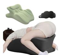 Hiphiprun Spark Pillow for Couples - 2025 New The Spark Pillow by with 27° Angle for Perfect Positioning | Removable Protective Cover | Sitting and Lying | Vertebral Posture Support (B - Green)