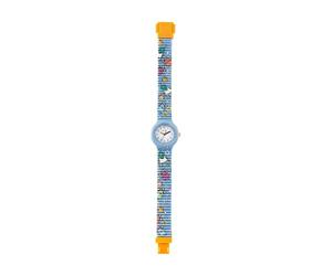 HipHop Kids Fun Aliens Light Blue HWU1176 Silicone case and Strap