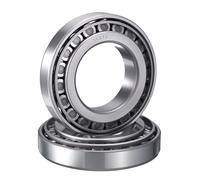 HIPicco 2 Pack 30212 Tapered Roller Bearing Cone and Cup Set, 60mm Bore 110mm OD 24mm Cup Width, Chrome Steel Wheel Bearings, ABEC-3