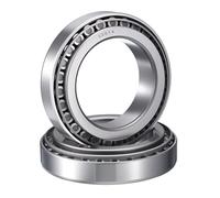HIPicco 2 Pack 32014 Tapered Roller Bearing Cone and Cup Set, 70mm Bore 110mm OD 25mm Cup Width, Chrome Steel Taper Bearings Set, ABEC-3