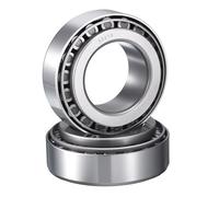 HIPicco 2 Pack 33210 Tapered Roller Bearing Cone and Cup Set, 50mm Bore 90mm OD 32mm Cup Width, Chrome Steel Taper Bearings Set, ABEC-3