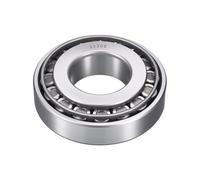 HIPicco 30309 Tapered Roller Bearing Cone and Cup Set, 45mm Bore 100mm OD 27.5mm Cup Width, Chrome Steel Taper Bearings Set, ABEC-3