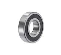 HiPicco 6309-2RS Deep Groove Ball Bearings, ID I.D.=45mm, O.D.=100mm, Thickness=25mm Double Rubber Sealed Ball Bearing Pre-Lubricated Chrome Steel Z2 Lever