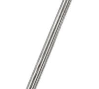 HiPicco M24 x 250mm Fully Threaded Rod & Studs, 304 Stainless Steel Right Hand Threads Rods, M24-3 Thread Pitch for Anchor Bolts, Clamps, Hangers and U-Bolts 1 Pack