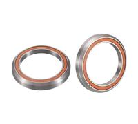 HiPicco MH-P03 Bicycle Headset Bearing, ID 30.15mm x OD 41mm x Width 6.5mm Sealed Chrome Steel Bearings, 45/45 Degree ACB345 Bike Headset Bearing 2 Pack