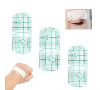 Hipifans Disposable Plastic Eye Shield for Eyebrow Tattoo Protection, 40Pcs/Set Waterproof Protective Tape Aftercare Paste, Microblading Supplies, Eyelid Permanent Makeup Salon Use