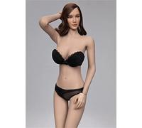 HiPlay 1/6 Scale Bikini+Pantie, Outfit Costume for 12 inch Female Seamless Action Figure Phicen/TBLeague Bikini03(Black)