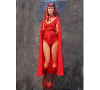 HiPlay 1/6 Scale Female Figure Doll Clothes, Bodysuit+Cloak+Wrister Uniform Costume for 12 inch Female Action Figure Phicen/TBLeague CM171