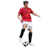 HiPlay DID, Soccer Player Red Team SF80007R Plam Hero True Joy Sports Series, 1/12 Scale Collectible Action Figure