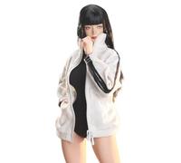 HiPlay JIAOUDOLL 1/6 Female Sportswear Single Jacket White Doll Clothes Accessory for 12-inches Figure