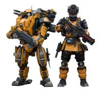 HiPlay JOYTOY APOC Series Annihilator 02 Long-Range Strike Mech ST-8617 + UNSC Sniper Moreau JT03431+ JT02014 1/25 Scale Action Figure