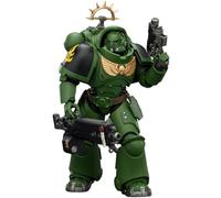 HiPlay JOYTOY Warhammer 40,000: Space Marine 2 Salamanders Heavy Intercessor with Heavy Bolt Rifle and Bolt Pistol (JT03677 Game Edition) 1/18 Scale Action Figure