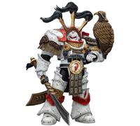 HiPlay JOYTOY Warhammer 40,000 White Scars Legion Praetor in Cataphractii Terminator Armour with Cyber Hawk Chogorian sword and combi-melta JT03486 1/18 Scale Action Figure
