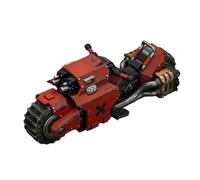HiPlay JOYTOY Warhammer 40K Blood Angels Raider-pattern Combat Bike with twin-linked bolt rifles (JT03752) 1/18 Scale Action Figure Vehicle Set