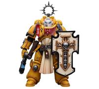 HiPlay JoyToy Warhammer 40K Collectible Figure: Primaris Space Marines Imperial Fists Bladeguard Veteran 1:18 Scale Action Figures JT2771 (Imperial Fists JT2771)