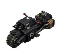 HiPlay JOYTOY Warhammer 40K Raven Guard Raider-pattern Combat Bike with twin-linked bolt rifles (JT03776) 1/18 Scale Action Figure Vehicle Set