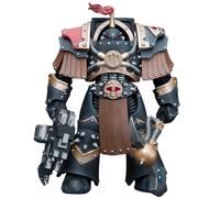 HiPlay JoyToy Warhammer The Horus Heresy Collectible Figure: Sons of Horus Justaerin Terminator Squad Justaerin with Carsoran Power Axe 1:18 Scale Action Figures JT9718