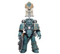 HiPlay JoyToy Warhammer The Horus Heresy Collectible Figure: Sons of Horus MKIV Tactical Squad Legionary with Legion Vexilla 1:18 Scale Action FiguresJT9589
