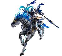HiPlay Motor Nuclear Star of Providence Zhao Yun & Jade Orchid White Dragon Horse MNP-XH05X Alloy Assembly Model Kits