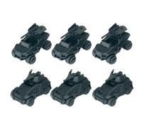HiPlay Sheik Mainland 3-Minute Project Lynx & Porcupine Vehicle Set Black 6-in-1 1/60 Scale Model Kit