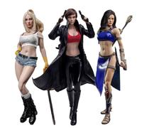 HiPlay TBLeague S23C, Muscular, Medium Bust, Dark-skinned, 1/6 Scale Female Seamless Action Figure Body