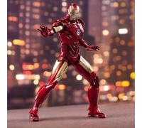 HiPlay ZD Toys Anniversary Series Collectible Figure Full Set: Non-Luminous Version: Iron Hero MK4 (1906-04), 1:10 Scale Miniature Action Figurine BFGGTXMK4