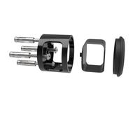 Hiplok ANKR Black Motorcycle eBike Cycle Sold Secure Gold Ground Anchor