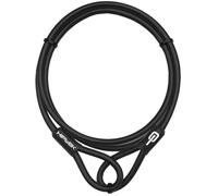 Hiplok Cable Double Loop 2 metres Black