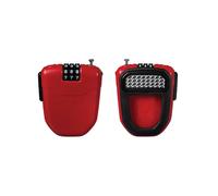 Hiplok Cycle Bicycle Bike FX Wearable Retractable Combination Lock Red - 100 CM