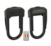 Hiplok D Bike Lock - Black. Bicycle D Lockwith 13mm Shackle & 13.5cm x 7cm Area. Sold Secure, ENRA, SBSC & VAREFAKTA Certified. 10Y Warranty + 3 Keys