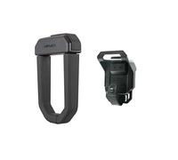 Hiplok D1000 Anti-Angle Grinder D Lock with BR1000 Bracket Bundle - Sold Secure Diamond, Art 4 Star - Pannier Rack, Handlebar, Frame and Seatpost Mounting - Complete Bicycle Security Kit