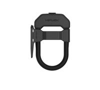 Hiplok DX D Lock With Frame Clip All Black