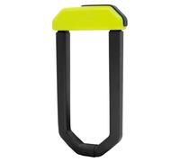 Hiplok DXL1000 Anti-Angle-Grinder D Lock, Neon Yellow, Extended Reach, Sold Secure Powered Cycle Diamond, Heavy Duty U Lock for Motorbike, Bicycle, E-Bike & Cargo Bike with 3 Keys