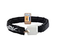 Hiplok Lite Wearable Chain Lock Waist 24-44 Inches Black / White - 6 MM X 75 CM