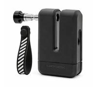 Hiplok MD1000 Motorcycle Disc Lock - Anti Angle Grinder, Sold Secure Diamond and Art 4 Star Rated Security, 12mm Hardened Steel Pin, Carry Case and Reminder Tags Included (Black)