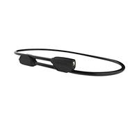 Hiplok POP Bike Cable Lock/Bicycle Cable Lock - Black. 1.3m x 10mm Thick Braided Steel Cable. 130cm Locking Length. Push & Click Mechanism. ENRA Certified