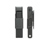 Hiplok Switch Folding Bike Lock - Black. Lightweight Bicycle Lock. 85cm Locking Length, 5mm Thick Bar. Folds to 19cm x 4.2cm (L x W). 3 x Keys Inc