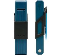 Hiplok Switch Folding Bike Lock - Blue. Lightweight Bicycle Lock. 85cm Locking Length, 5mm Thick Bar. Folds to 19cm x 4.2cm (L x W). 3 x Keys Inc
