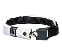 Hiplok V1.50 Superbright Wearable Hardened Steel Chain Lock 10mm White Urban