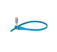 Hiplok Z LOK Bike Lock - Cyan. Bicycle Lock/Motorcycle Helmet Lock. Award Winning, Lightweight Zip Tie with Steel Core & 400mm Locking Length
