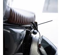 HIPLOK Z LOK BLACK MULTI PURPOSE HELMET LOCK BLACK 350/ZLK1AB