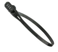 Hiplok Z LOK COMBO Bike Lock/Motorbike Helmet Lock - Black. 3 Digit Code. Steel Core & 45cm Locking Length. Optional Bracket